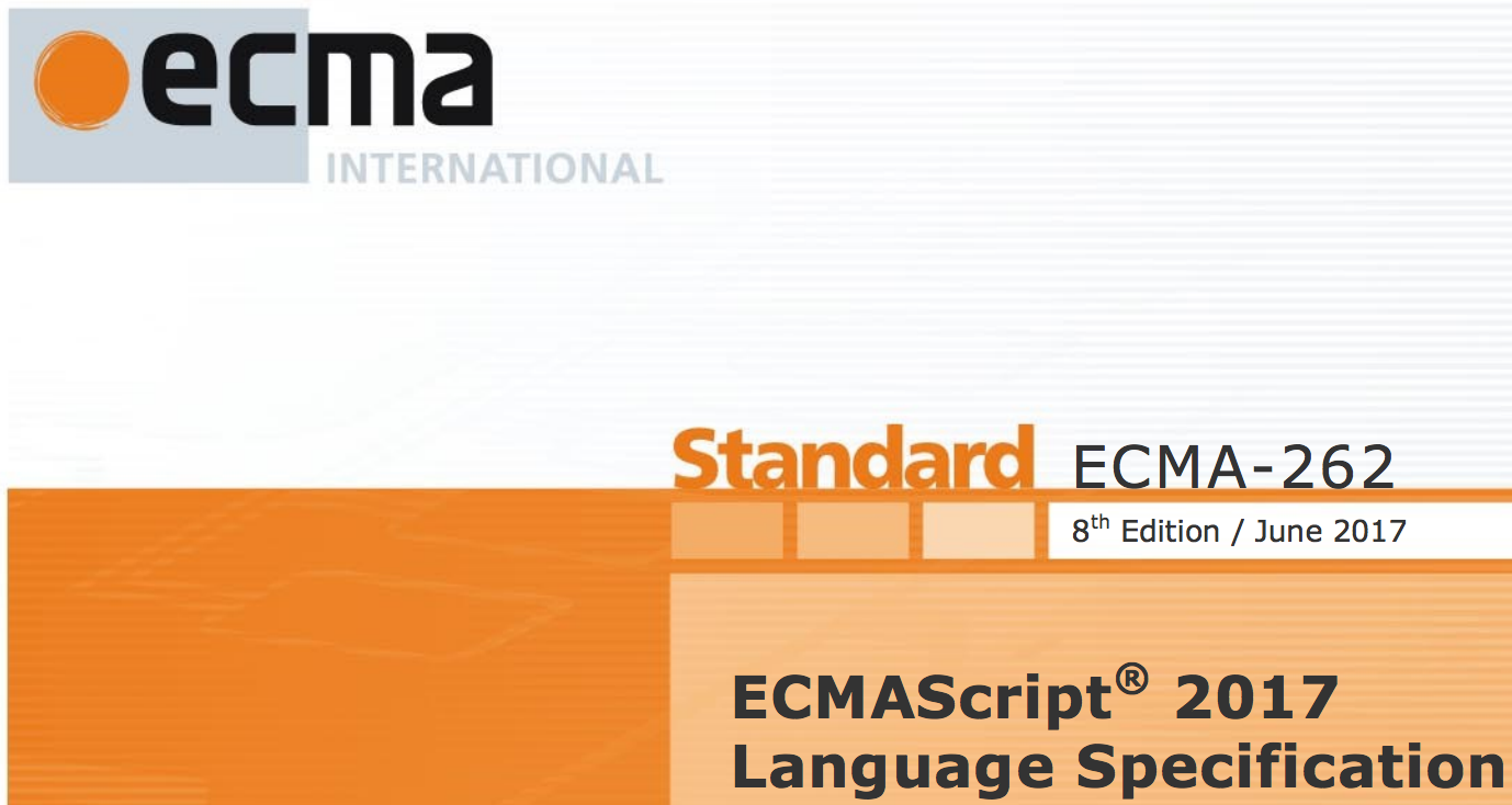 ECMAScript 2017 Specification